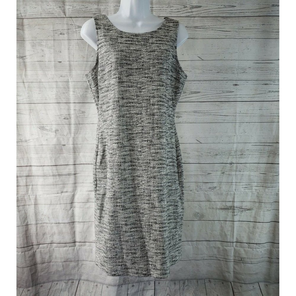 Hailey 23 Stitch Fix Womens Morton Knit Dress Sz Large Gray Sleeveless